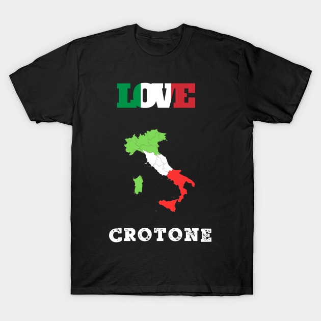 crotone shirt - maglietta crotone T-Shirt by vaporgraphic